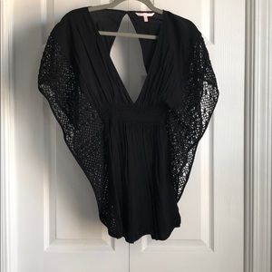 ✨Victoria’s Secret Black Cover Up-XS